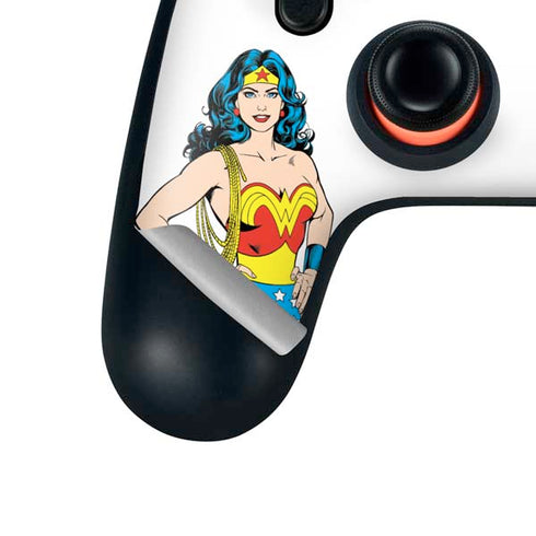DC Comics Wonder Woman Classic Art Pose Google Stadia Controller Skin