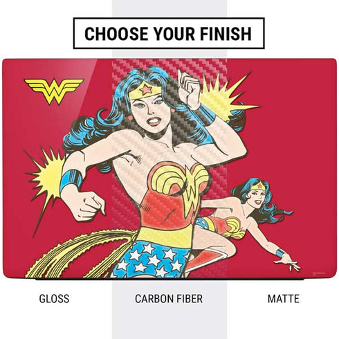 DC Comics Wonder Woman Vintage Action pose Dell Vostro Skin