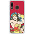 DC Comics Wonder Woman Vintage Action pose Galaxy A20 Clear Case