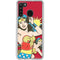DC Comics Wonder Woman Vintage Action pose Galaxy A21 Clear Case