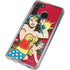 DC Comics Wonder Woman Vintage Action pose Galaxy A21 Clear Case