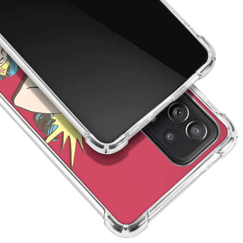 DC Comics Wonder Woman Vintage Action pose Galaxy A52 5G Clear Case