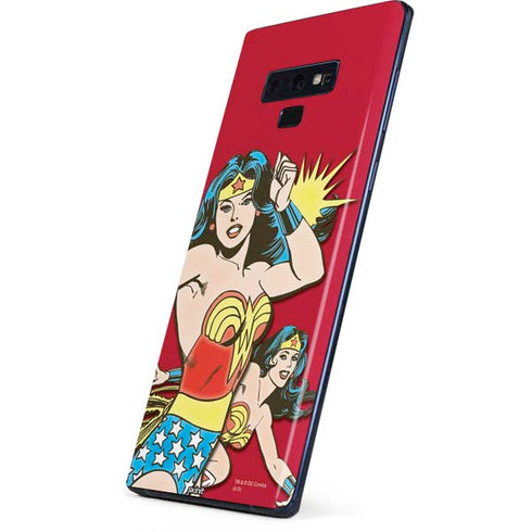 DC Comics Wonder Woman Vintage Action pose Galaxy Note 9 Skin