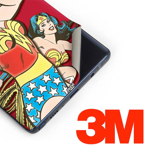 DC Comics Wonder Woman Vintage Action pose Galaxy Note 9 Skin