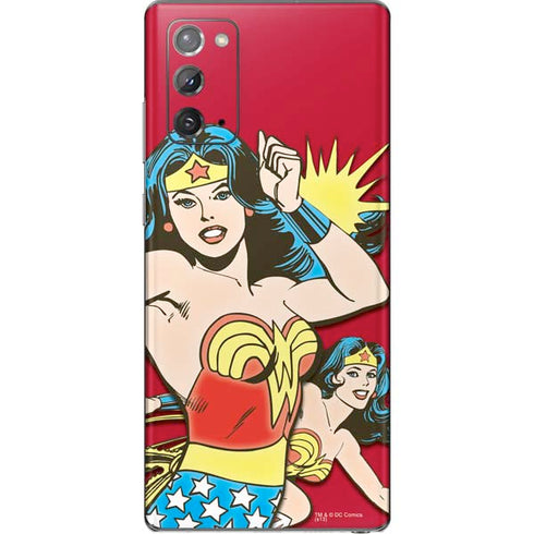 DC Comics Wonder Woman Vintage Action pose Galaxy Note20 5G Skin
