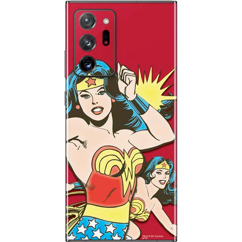 DC Comics Wonder Woman Vintage Action pose Galaxy Note20 Ultra 5G Skin