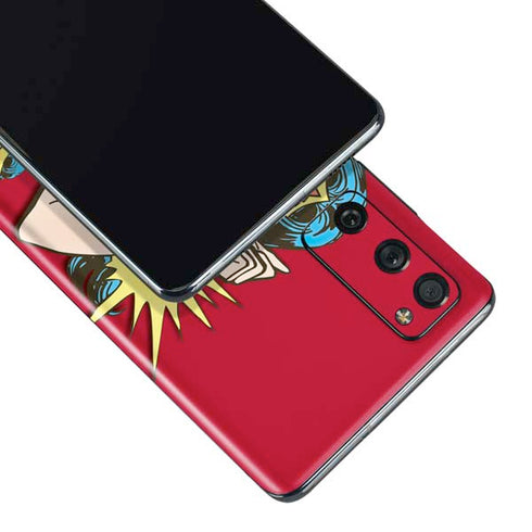 DC Comics Wonder Woman Vintage Action pose Galaxy S20 Fan Edition Skin