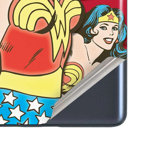 DC Comics Wonder Woman Vintage Action pose Galaxy S20 Fan Edition Skin