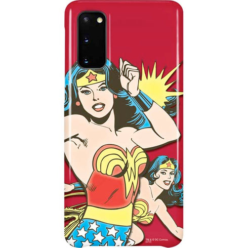 DC Comics Wonder Woman Vintage Action pose Galaxy S20 Lite Case
