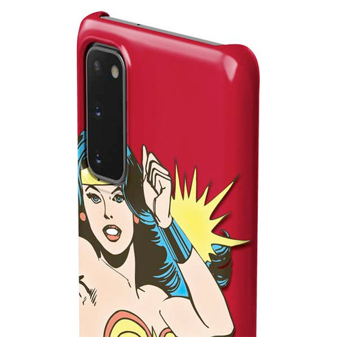 DC Comics Wonder Woman Vintage Action pose Galaxy S20 Lite Case