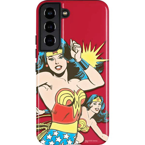 DC Comics Wonder Woman Vintage Action pose Galaxy S22 Pro Case