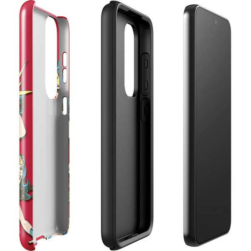 DC Comics Wonder Woman Vintage Action pose Galaxy S23 Plus Pro Case