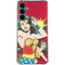 DC Comics Wonder Woman Vintage Action pose Galaxy S24 Plus Clear Case