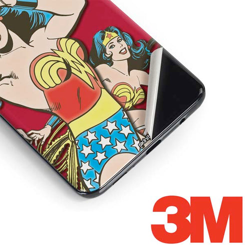 DC Comics Wonder Woman Vintage Action pose Galaxy S9 Skin