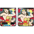 DC Comics Wonder Woman Vintage Action pose Galaxy Z Flip Skin
