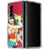DC Comics Wonder Woman Vintage Action pose Galaxy Z Fold4 5G Clear Case