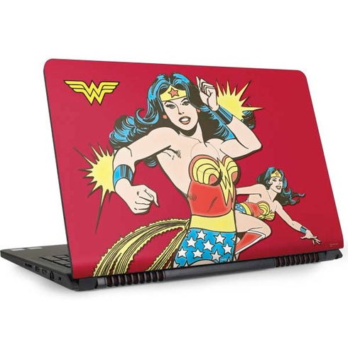 DC Comics Wonder Woman Vintage Action pose Dell Inspiron Skin