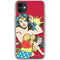 DC Comics Wonder Woman Vintage Action pose iPhone 11 Clear Case