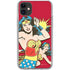 DC Comics Wonder Woman Vintage Action pose iPhone 11 Clear Case