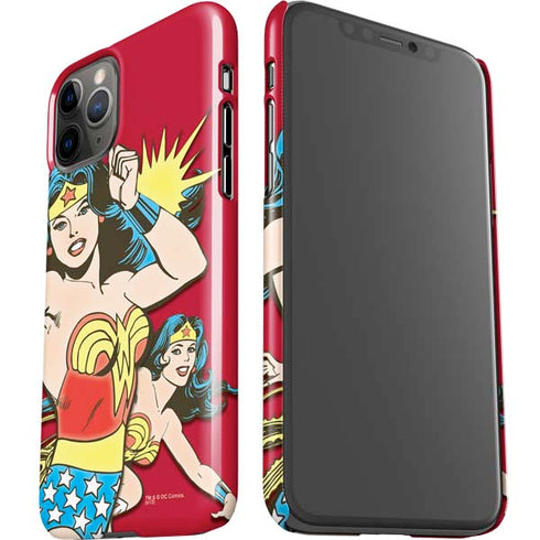DC Comics Wonder Woman Vintage Action pose iPhone 11 Pro Lite Case