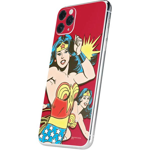DC Comics Wonder Woman Vintage Action pose iPhone 11 Pro Max Skin