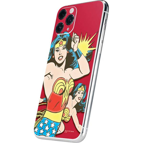 DC Comics Wonder Woman Vintage Action pose iPhone 11 Pro Skin