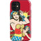 DC Comics Wonder Woman Vintage Action pose iPhone 12 Mini Impact Case