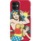 DC Comics Wonder Woman Vintage Action pose iPhone 12 Mini Lite Case