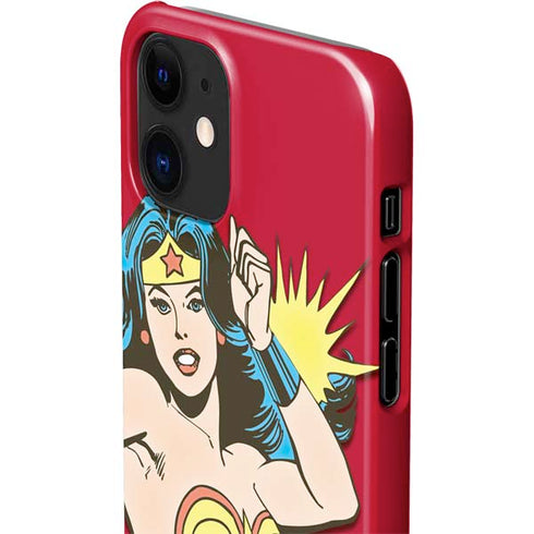 DC Comics Wonder Woman Vintage Action pose iPhone 12 Mini Lite Case