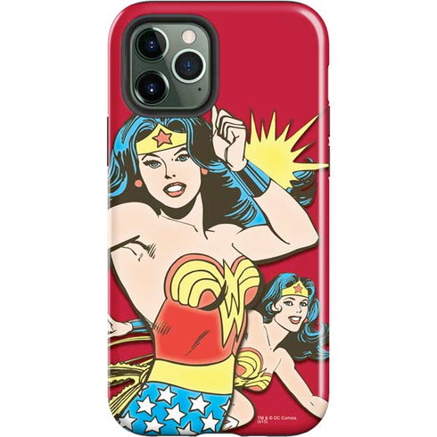 DC Comics Wonder Woman Vintage Action pose iPhone 12 Pro Max Impact Case