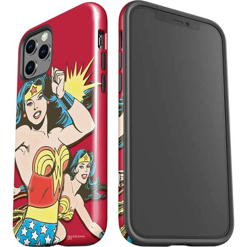 DC Comics Wonder Woman Vintage Action pose iPhone 12 Pro Max Impact Case