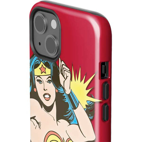 DC Comics Wonder Woman Vintage Action pose iPhone 13 Impact Case