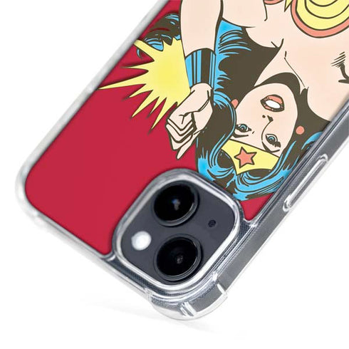 DC Comics Wonder Woman Vintage Action pose iPhone 13 MagSafe Case