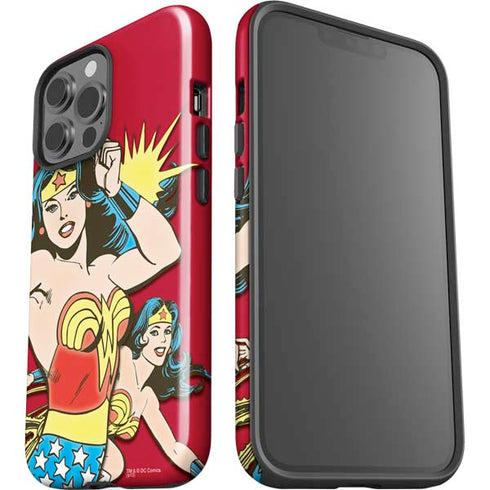 DC Comics Wonder Woman Vintage Action pose iPhone 13 Pro Max Impact Case