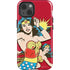 DC Comics Wonder Woman Vintage Action pose iPhone 15 Impact Case