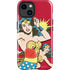 DC Comics Wonder Woman Vintage Action pose iPhone 14 Plus Impact Case