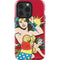 DC Comics Wonder Woman Vintage Action pose iPhone 14 Pro Impact Case