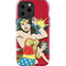 DC Comics Wonder Woman Vintage Action pose iPhone 15 Pro Max Impact Case