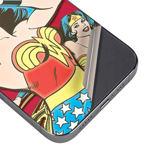 DC Comics Wonder Woman Vintage Action pose iPhone 14 Pro Max Skin