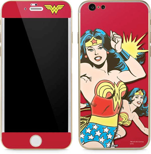 DC Comics Wonder Woman Vintage Action pose iPhone 6/6s Skin