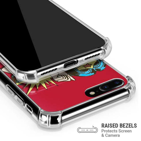 DC Comics Wonder Woman Vintage Action pose iPhone 7/8 Plus Clear Case