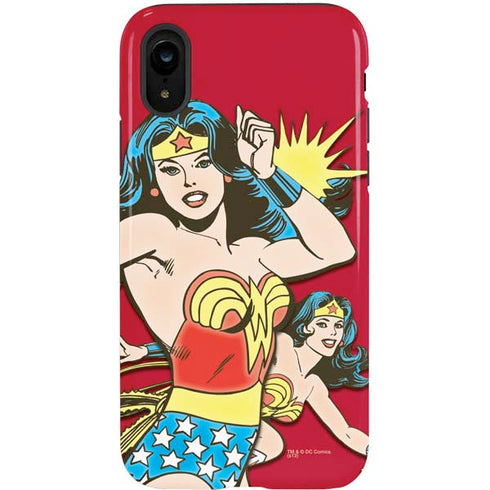 DC Comics Wonder Woman Vintage Action pose iPhone XR Pro Case