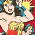 DC Comics Wonder Woman Vintage Action pose iPhone XR Skin