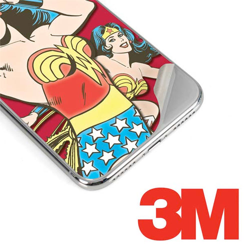 DC Comics Wonder Woman Vintage Action pose iPhone XS Max Skin