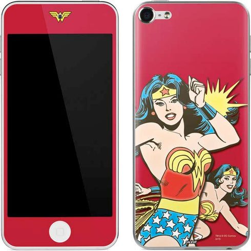 DC Comics Wonder Woman Vintage Action pose Apple iPod Skin