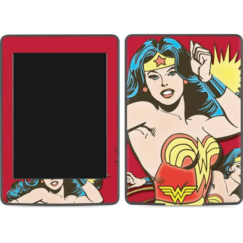 DC Comics Wonder Woman Vintage Action pose Amazon Kindle Skin