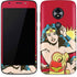 DC Comics Wonder Woman Vintage Action pose Moto E5 Play Skin