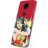 DC Comics Wonder Woman Vintage Action pose Moto E5 Plus Skin
