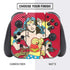 DC Comics Wonder Woman Vintage Action pose Nintendo Switch Bundle Skin