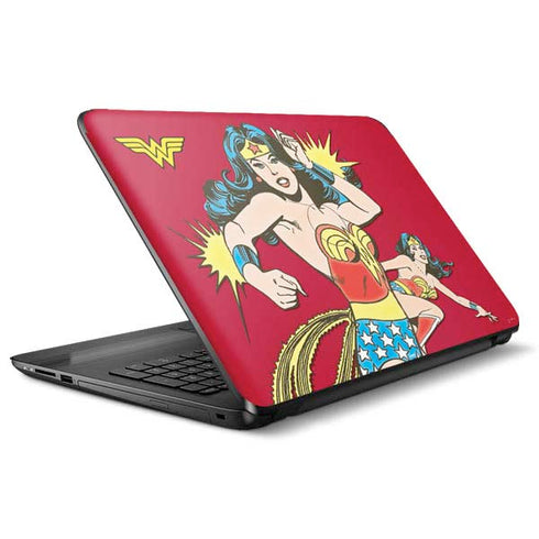 DC Comics Wonder Woman Vintage Action pose HP Notebook Skin